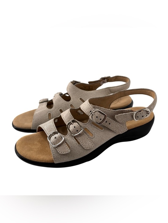 SAS Mystic Slingback Sandals Comfort Tripad Beige Leather Womens Sz 9 Narrow NEW main image 10